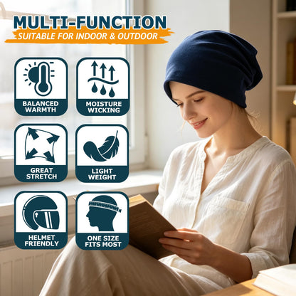 EINSKEY Slouchy Beanie for Men Women, Cotton Multipurpose Daily Headwear 🍁 All In One Marketplace Canada