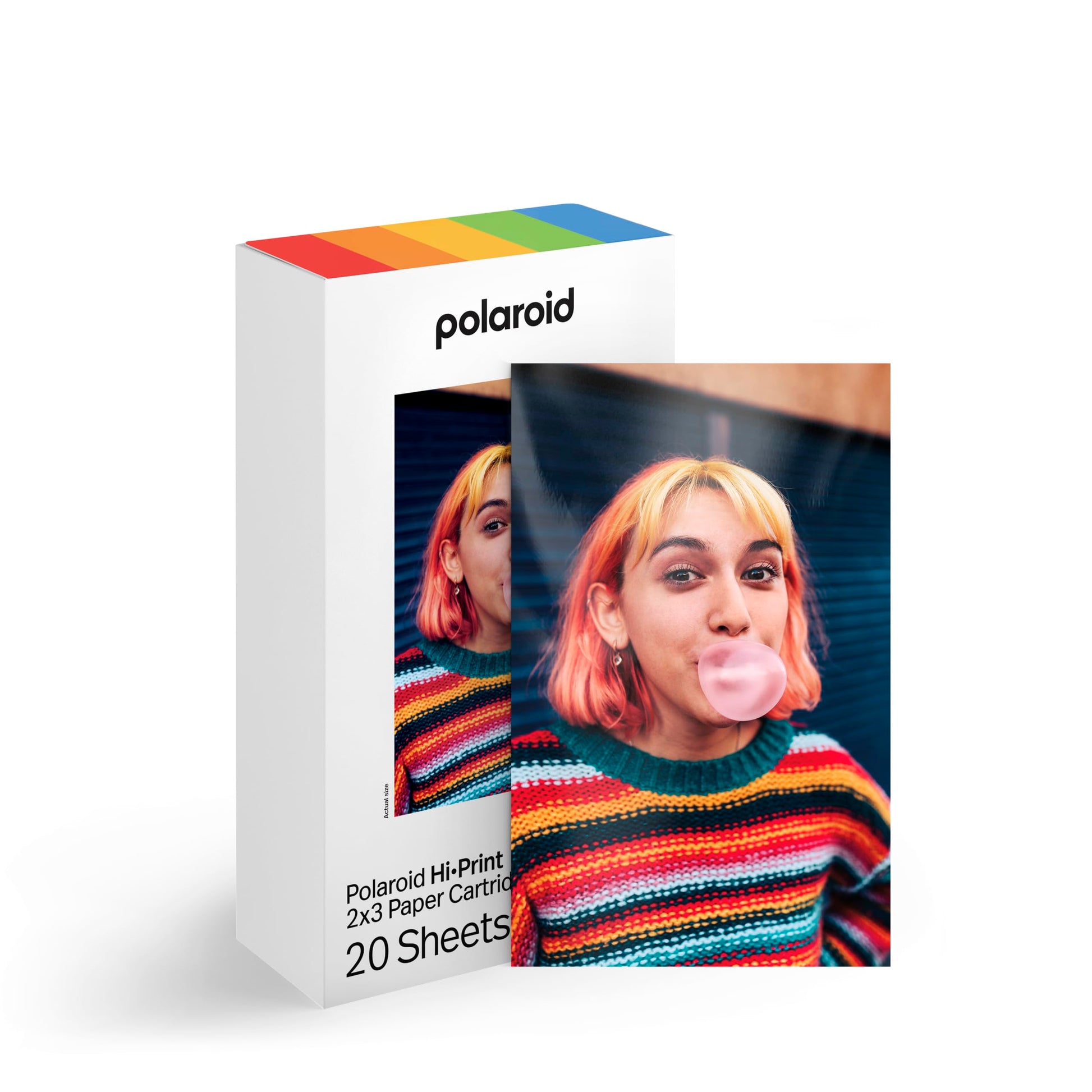Polaroid Hi-Print Paper - 2x3 Photo Paper Cartridge - 20 Photos (6355) Polaroid