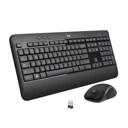 Logitech MK540 Full Size Advanced Wireless Keyboard and Mouse Combo French