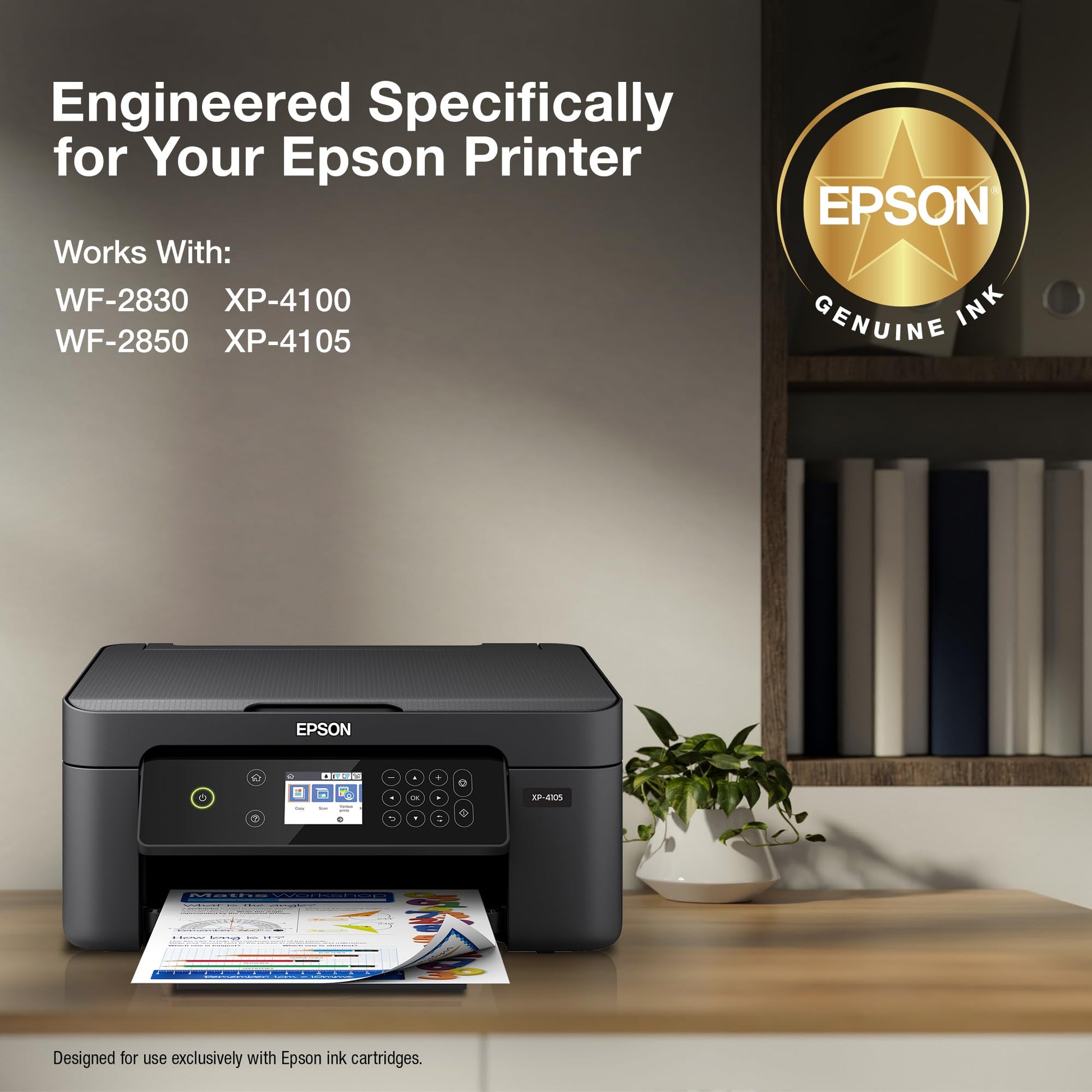 Epson 212 Genuine Ink Cartridge XL Black and Standard Color Combo Pack Epson