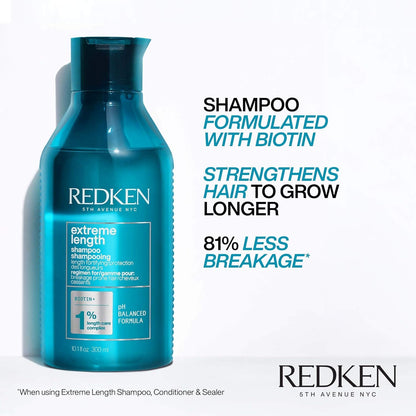 Redken Extreme Length Shampoo, 1000mL Redken
