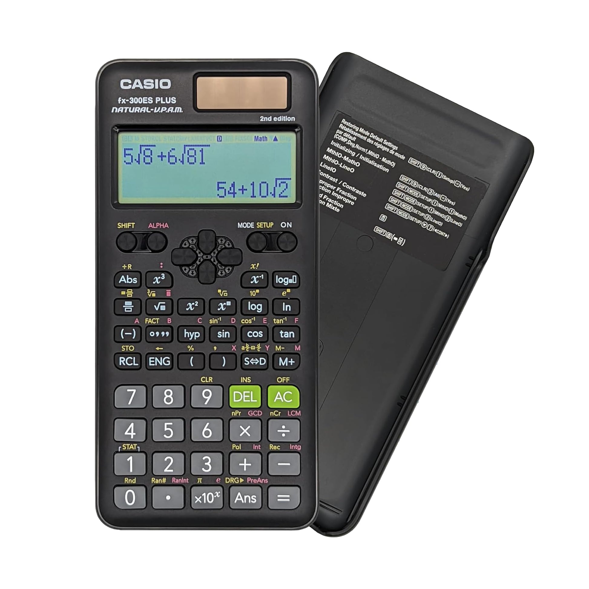 Casio FX-300ESPLUS2 with Authenticity verification (FX-300ESPLS2-S-CT)