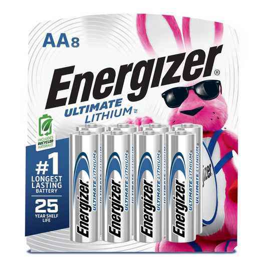 Piles AA au lithium Energizer Ultimate (paquet de 8), Piles AA au lithium 1,5 V 🍁 All In One Marketplace Canada