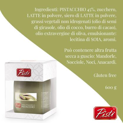 Pistì Pistachio Spread - 600g Jar