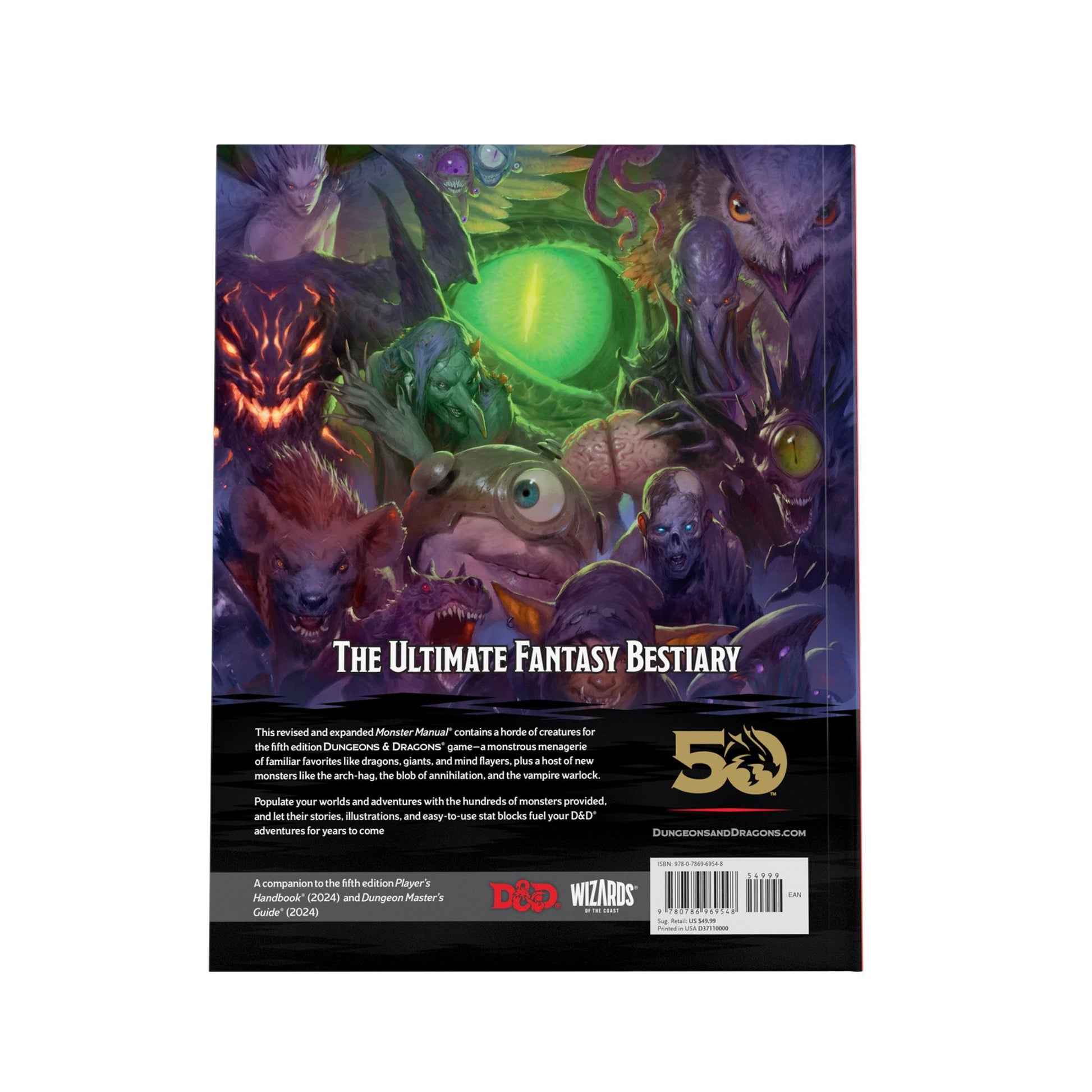 Dungeons & Dragons Monster Manual (2024) Dungeons & Dragons