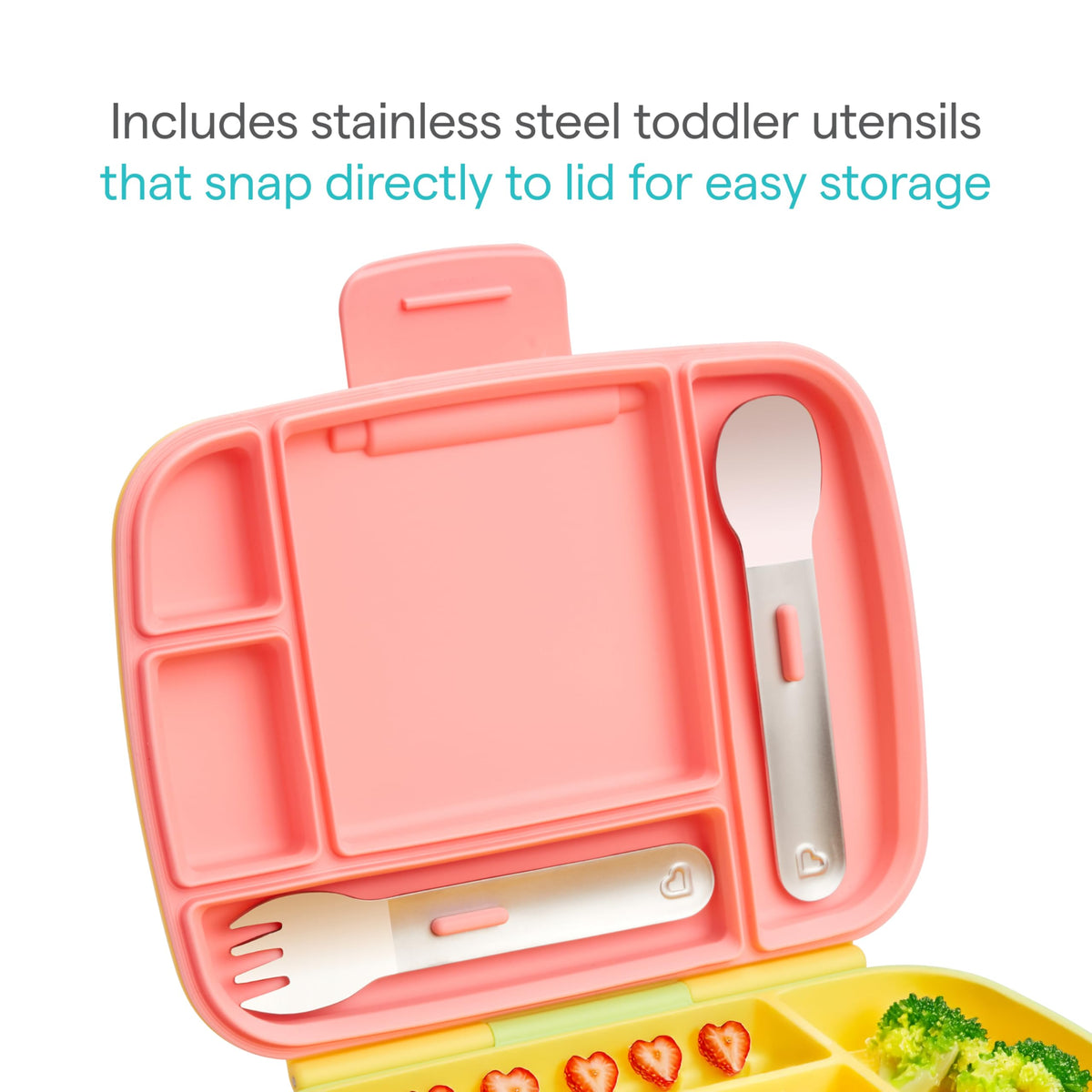 Munchkin Lunch Bento Box, Yellow
