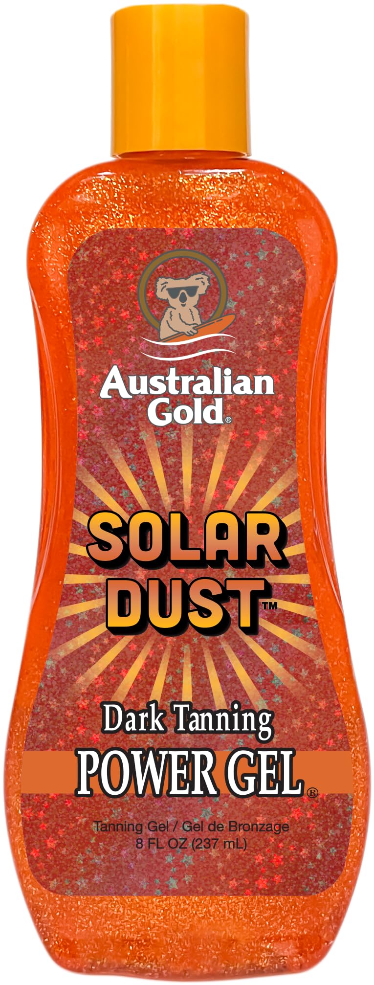 AUSTRALIAN GOLD SOLAR DUST OUTDOOR DARK TANNING POWER GEL 8OZ - Available at All In One Marketplace Canada