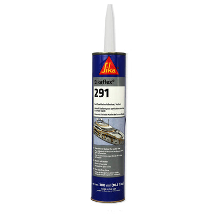 SIKA - Multi-Purpose Adhesive and sealant for Boats - Sikaflex-291 - Black - Marine use - Makes Elastic and Vibration-Resistant Seals - Low Odour - 300 mL SIKA
