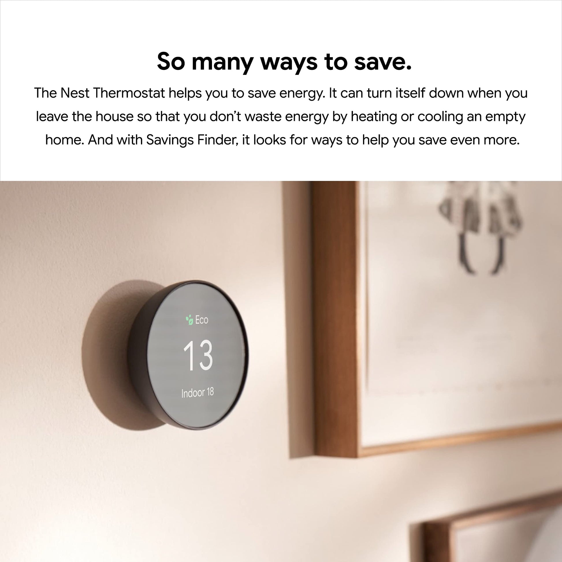 Google Nest Thermostat - Fog Google