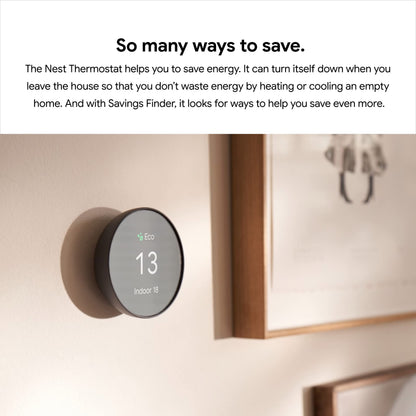 Google Nest Thermostat - Fog Google