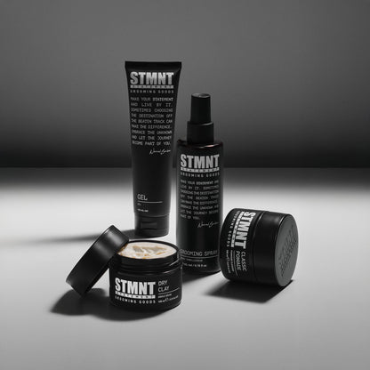 STMNT Statement Grooming Goods Dry Clay, Extra Matte Finish, Super Strong Control, Easy to Wash Out, 100 ml STMNT