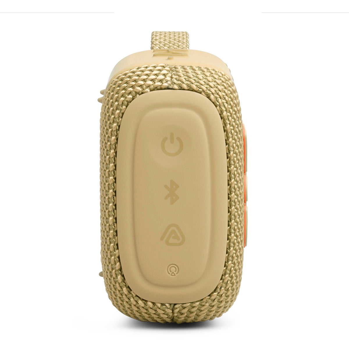 JBL Go 5 - Ultra-Portable Waterproof & Drop-Proof Speaker with JBL Legendary Sound & Ambient Edge Lighting, AirTouch Instant Stereo Pairing or Link Multiple Compatible Speakers via Auracast™ (Yellow)