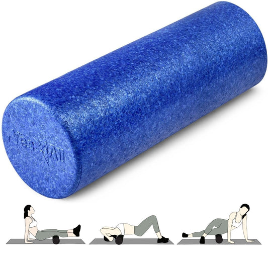 Yes4All High-Density EPP Round Back Roller Foam, Foam Roller for Yoga, Pilates & Stretching - 12, 18, 24, 36 inch 🍁 All In One Marketplace Canada