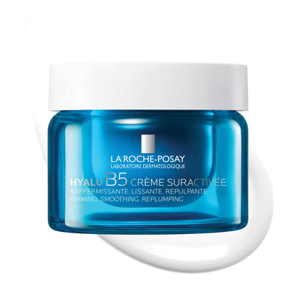La Roche-Posay Hyalu B5 Face Cream, Anti-Wrinkle Firming Face Moisturizer for All Skin Types, with 3 Forms of Hyaluronic Acid, Vitamin B5 and Ectoin, Recommended by Dermatologists, 50mL La Roche-Posay