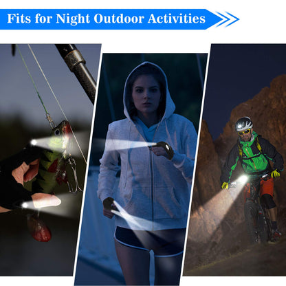 LED Flashlight Gloves, Gifts for Men Dad Him Boyfriend Husband, Cool Gadget Hands-Free Lights for Camping Fishing Repairing, Fathers Day Christmas Birthday Gift 🍁 All In One Marketplace Canada