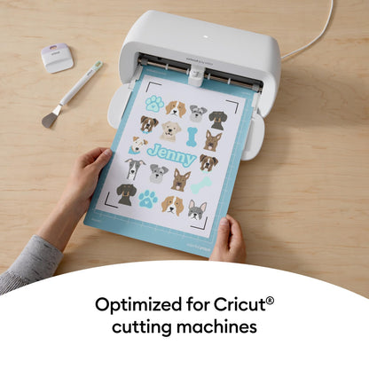 Cricut Waterproof Sticker Paper (20 White Sheets, 8.5x11) 🍁 All In One Marketplace Canada