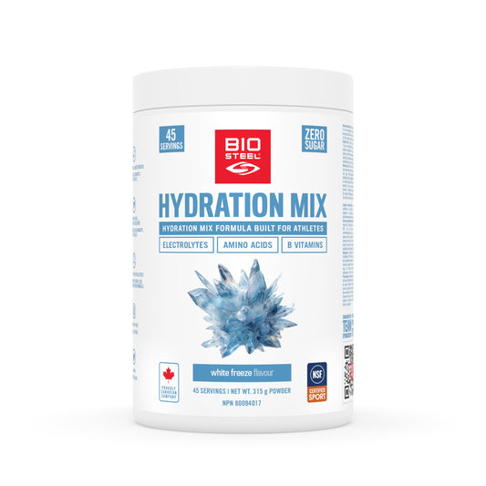 BioSteel Electrolyte Hydration Mix, White Freeze, 45 Servings 🍁 All In One Marketplace Canada