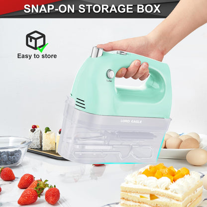 Lord Eagle Hand Mixer Electric Handheld 400W, 5-Speed Lightweight 🍁 All In One Marketplace Canada