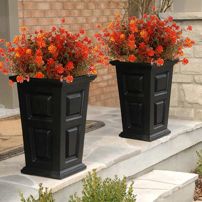 RECUTMS Artificial Fall Mums Flowers No Fade Faux Autumn Plants Outdoor 8Pc 🍁 All In One Marketplace Canada