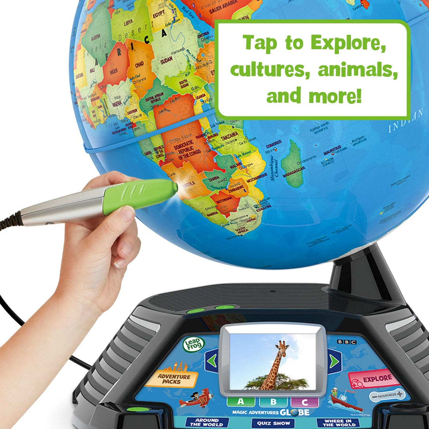 LeapFrog Magic Adventures Globe (Frustration Free Packaging) LeapFrog