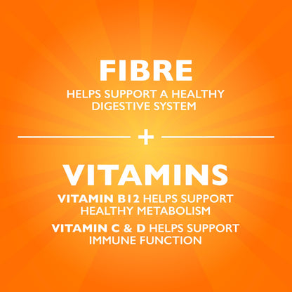 Metamucil, Fibre + Metabolism Gummy Supplement for Digestive Health, Plant Based, No Sugar Added, Citrus Berry Flavored, 72 Gummies