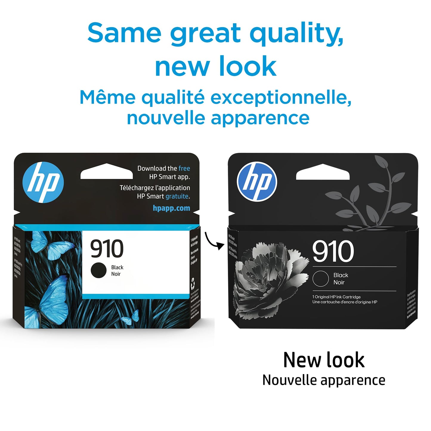 Original HP 910 Black Ink Cartridge | Works with HP OfficeJet 8010 8020 HP OfficeJet Pro 8020 8030 | Eligible for Instant Ink, Standard Yield, Standard Yield Ink Cartridge