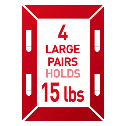 Command Large Picture Hanging Strips - Damage Free Wall Hangers for Back to School Dorm Organization - 14 White Adhesive Pairs (28 Strips)