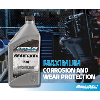 Quicksilver 92-858064Q01 High Performance Gear Lube Quicksilver