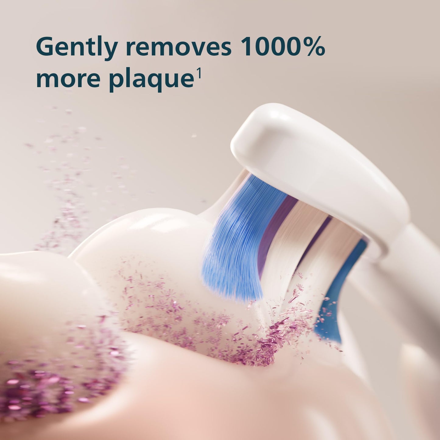 Philips Sonicare 6100 Rechargeable Electric Toothbrush, ` Brush Head, Plum Philips Sonicare