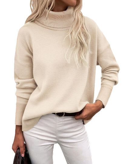 Zeagoo Women's Turtleneck Sweater 2026 Fall Winter Chunky Knitted Pullover 🍁 All In One Marketplace Canada