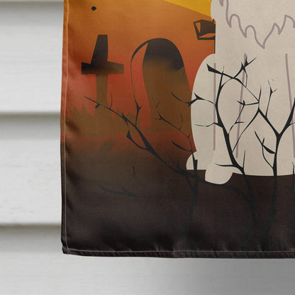 Caroline's Treasures BB4331CHF Halloween Irish Wolfhound Flag Canvas House Size, Large, Multicolor
