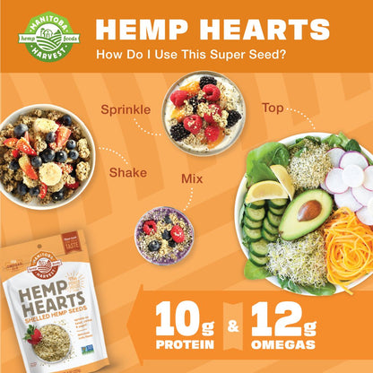 Manitoba Harvest Hemp Hearts, Shelled Hemp Seeds, 2.27 kg