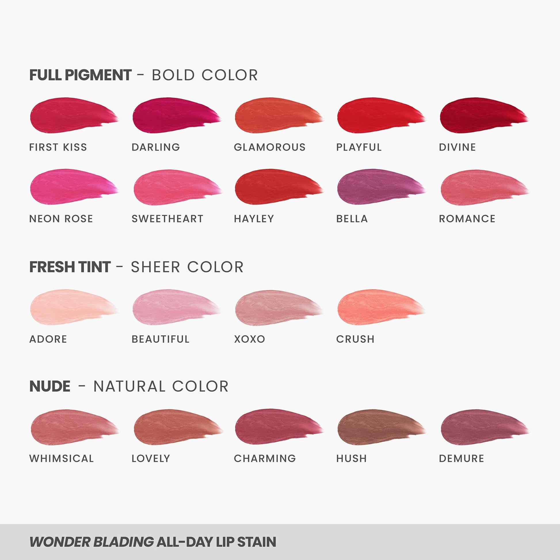 Wonderskin Wonder Blading All Day Lip Stain Peel Off Masque - Long Lasting, Waterproof and Transfer Proof Nude Lip Tint, Matte Finish Peel Off Makeup (Whimsical Masque)