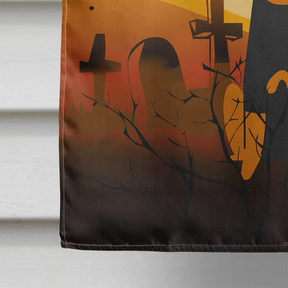 Drapeau de maison en toile Caroline's Treasures BB4375CHF Halloween English Toy Terrier, grand modèle, multicolore