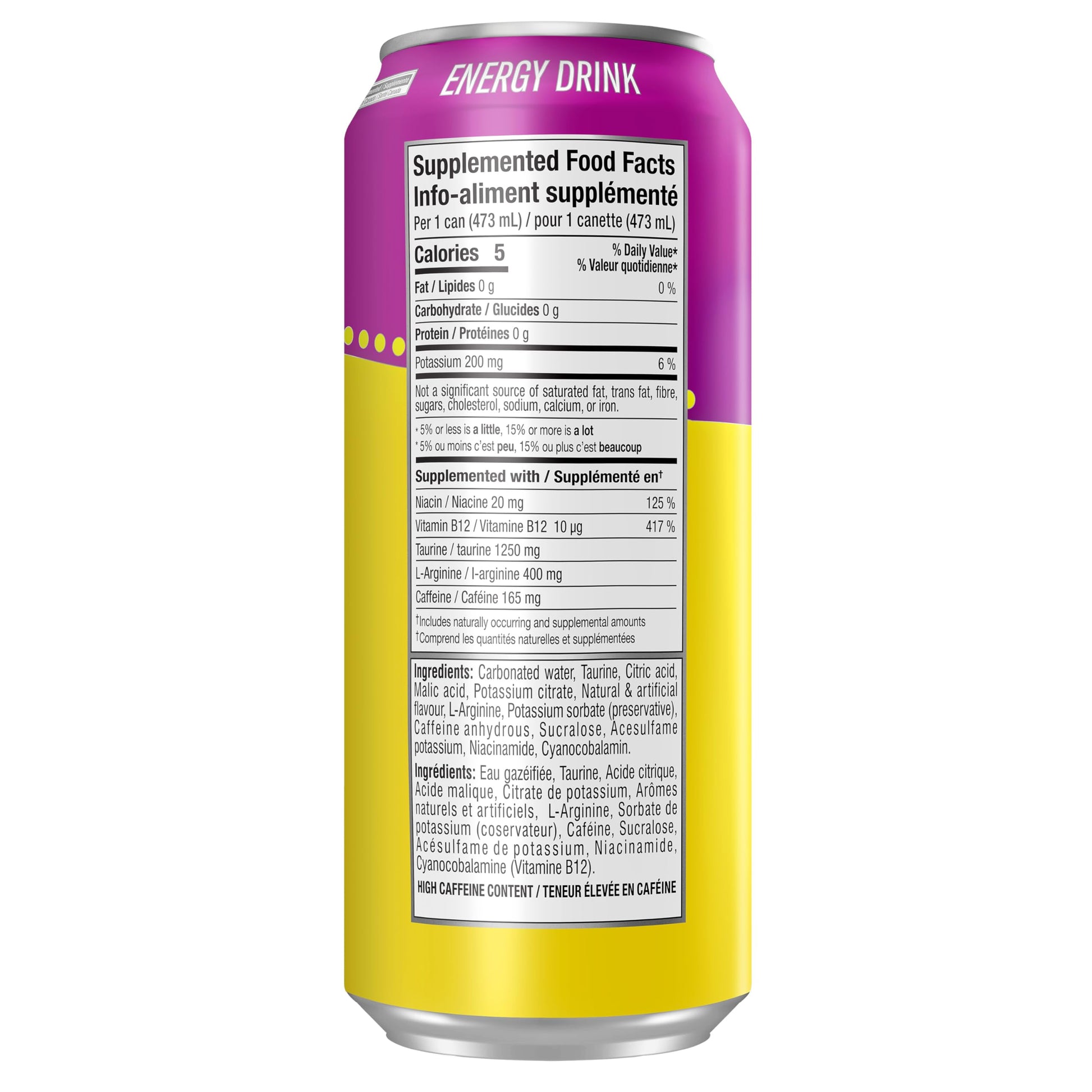 Cellucor C4 Performance Energy Drink, Grape Popsicle, Carbonated Sugar Free Drink with no Artificial Colours or Dyes, 473mL, 12 count