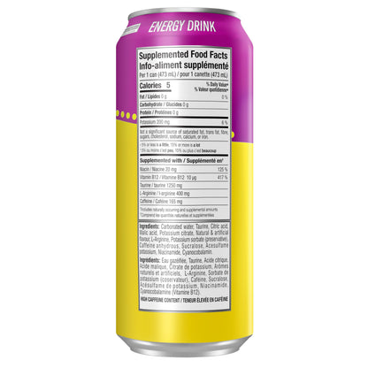 Cellucor C4 Performance Energy Drink, Grape Popsicle, Carbonated Sugar Free Drink with no Artificial Colours or Dyes, 473mL, 12 count