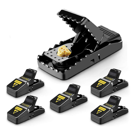 Mouse Trap, Mouse Traps that Work Mice Trap Outdoor Indoor Best Snap Traps for Mouse/Mice Safe and Reusable 6 Pack Quick Kill Mouse Traps