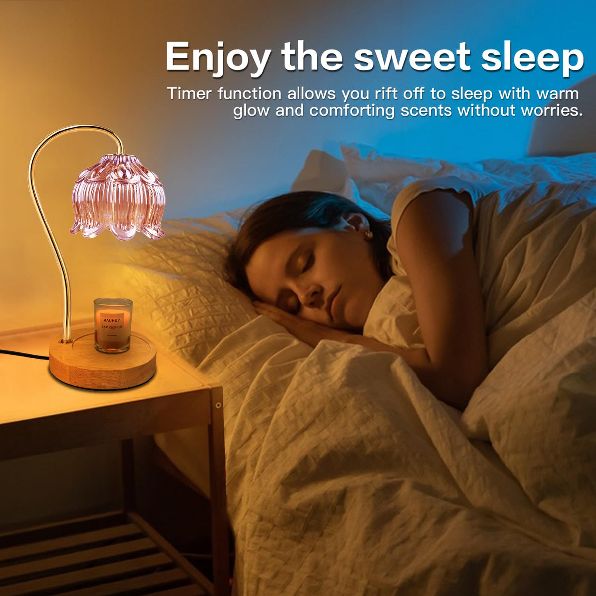 SupBri Candle Warmer Lamp with Timer, Christmas Birthday Gifts for Women 🍁 All In One Marketplace Canada
