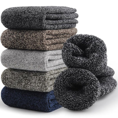 SIMIYA 5 Pairs Merino Wool Socks Extra Thick for Winter Cold Weather 🍁 All In One Marketplace Canada