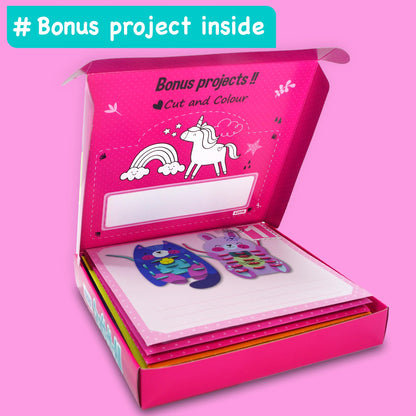 EZCRA Unicorn Craft Kits for Kids 4-8 - 21 Fantasy Projects, All-in-One Box 🍁 All In One Marketplace Canada