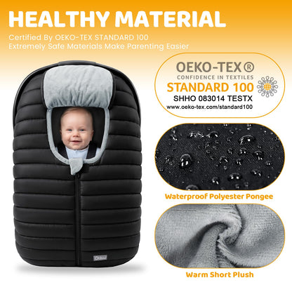 Orzbow Winter Car Seat Cover for Baby, Infant Car Seat Cover, Universal Fit 🍁 All In One Marketplace Canada