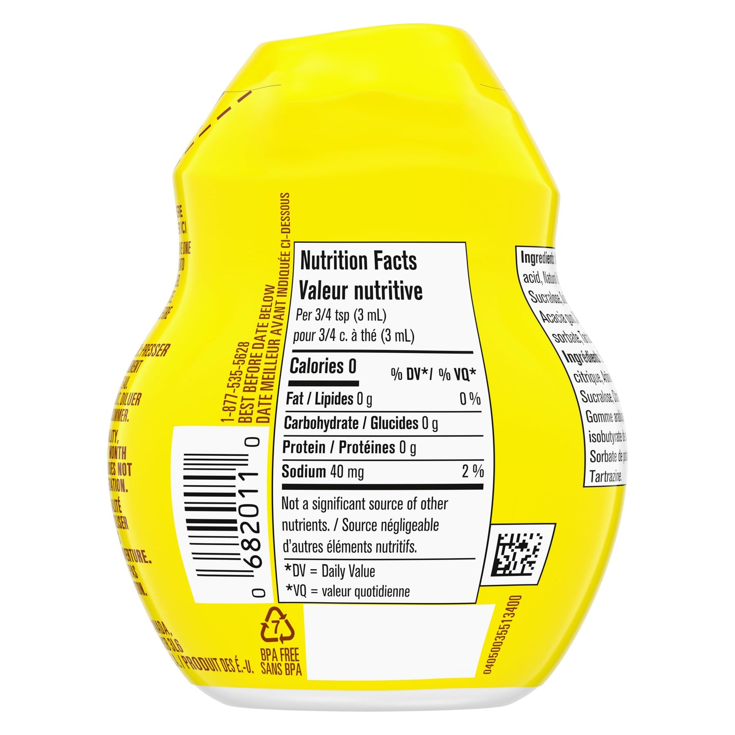 Country Time Lemonade Liquid Drink Mix, 48 mL Bottle (Pack of 12)