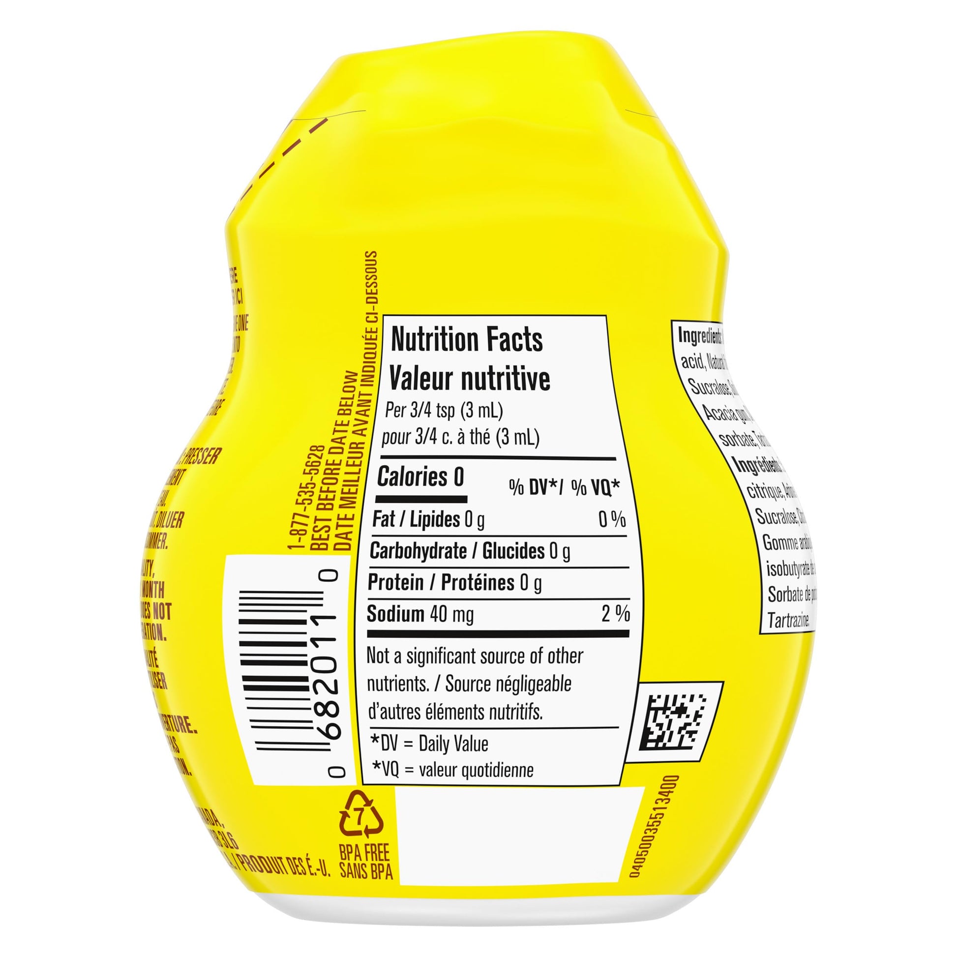 Country Time Lemonade Liquid Drink Mix, 48 mL Bottle (Pack of 12)