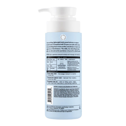 Naturium Urea 5% Body Serum, Fragrance-Free, 414 ml / 14 fl oz