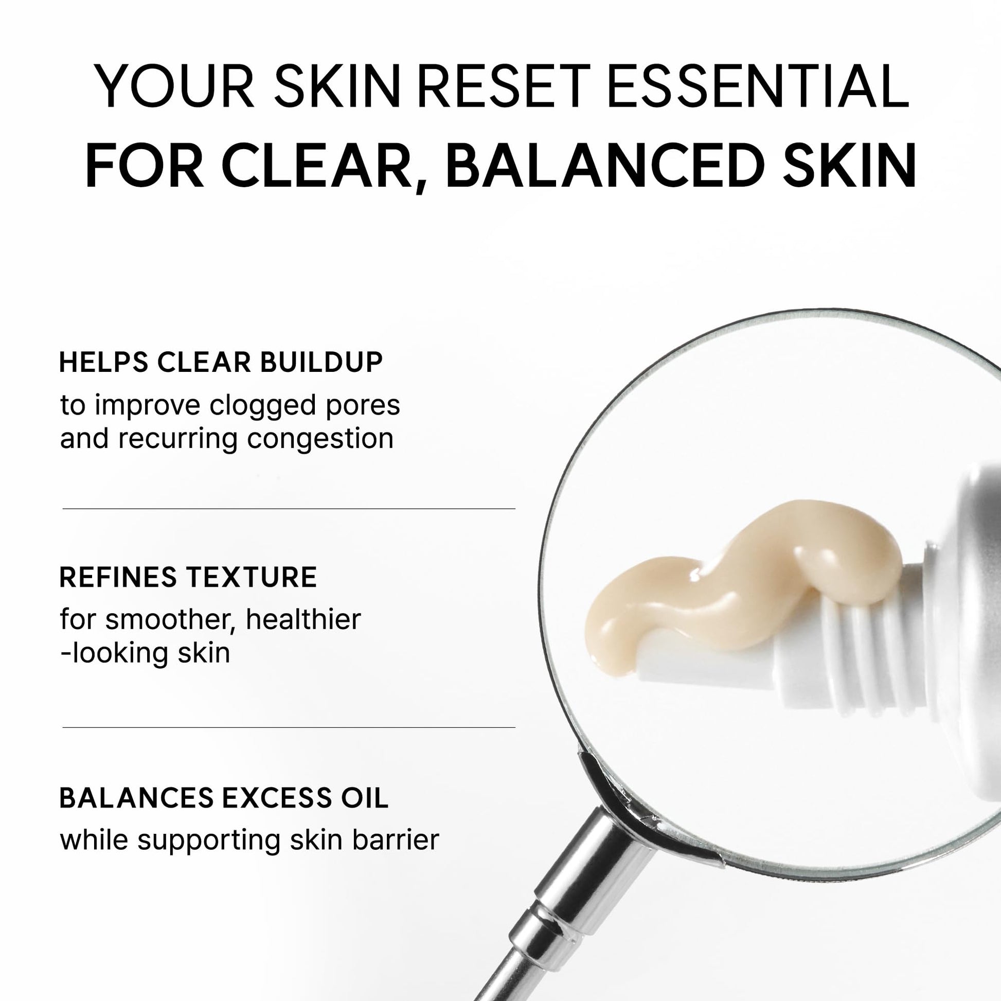 Arencia Eraser Serum Glycolic Acid Booster with AHA BHA, Exfoliating Face Serum for Acne-Prone Skin, Pore Care & Texture Refining, Lightweight Daily Skincare, 30 mL - Available at All In One Marketplace Canada