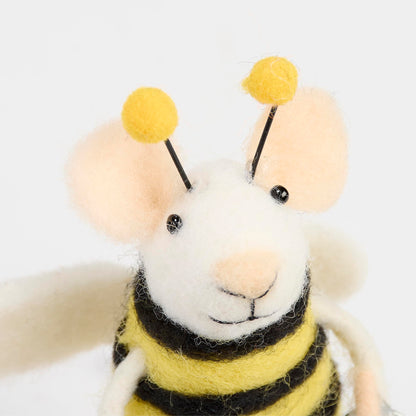 Primitives by Kathy Collectible Critter - Halloween Bee Mouse, Coordinate with Our Other Collectible Critters/Figurines for a Delightful/Seasonal Display