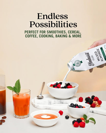 Elmhurst Unsweetened Almond Milk 6x946 ML Elmhurst