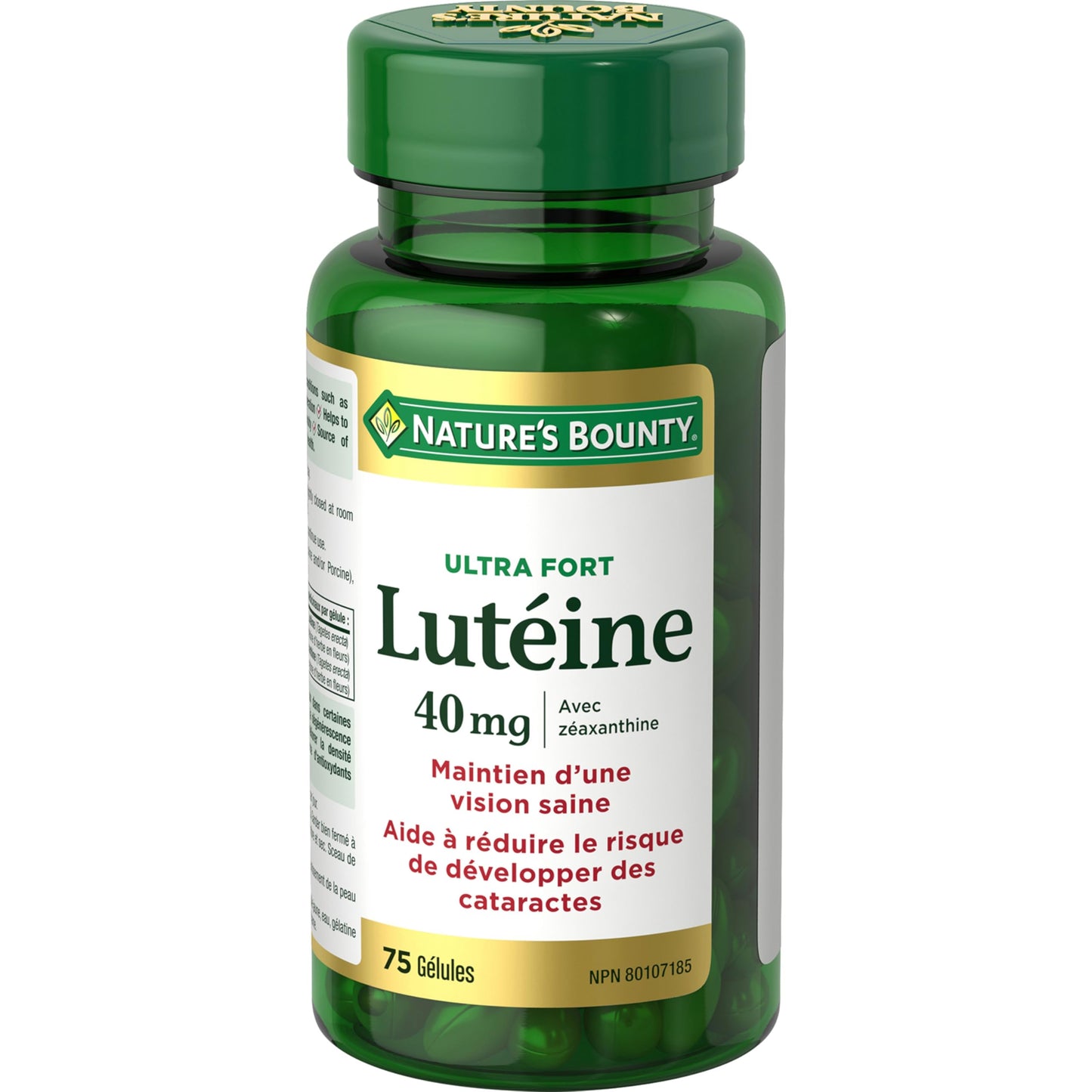 NATURE'S BOUNTY Lutein, Ultra Strength, Support For Conditions Like Cataracts & Macular Degeneration, 53 g - Available at All In One Marketplace Canada