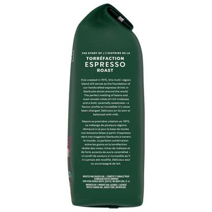 Starbucks Espresso Roast Ground Coffee 340g - 6 Pack Dark Roast