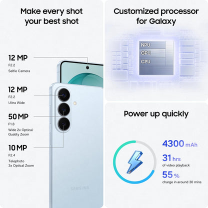 Samsung Galaxy S26 5G - Cobalt Violet, 256GB (CAD Version & Warranty, Unlocked) - 6.3" Privacy Display, Snapdragon 8 Elite Gen5, 50MP, Photo Assist with Galaxy AI - Financing Available 🍁 All In One Marketplace Canada